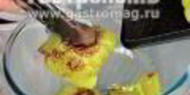 Рецепт заливного из овощей