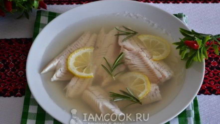 Рецепт заливного из речного окуня