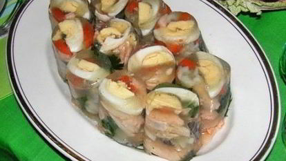 Рецепт Заливного из рыбы без желатина