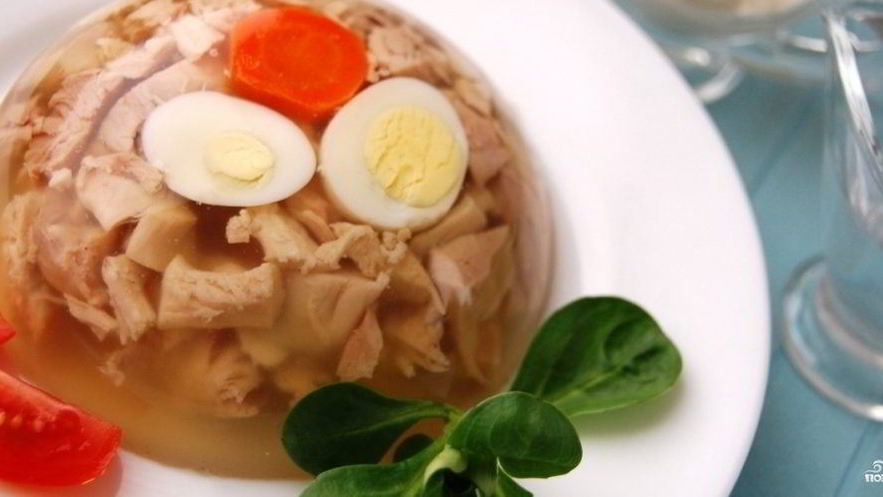 Рецепт заливного из свинины