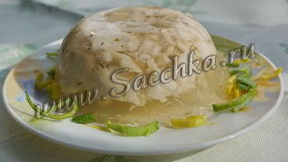 Рецепт Заливного из трески