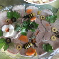 Заливное из языка