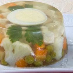 Рецепт Заливного с куриным филе