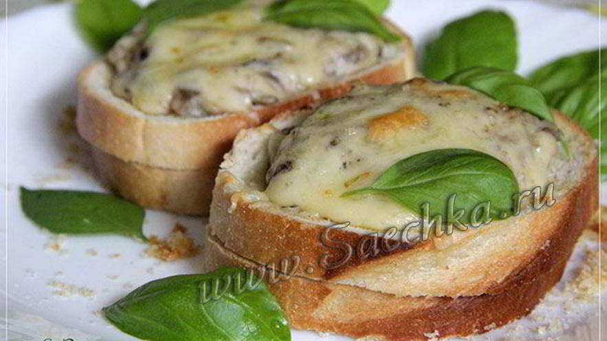 Рецепт быстрого жульена с грибами без кокотниц