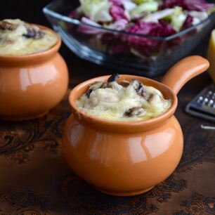 Рецепт Классического жульена с курицей и грибами