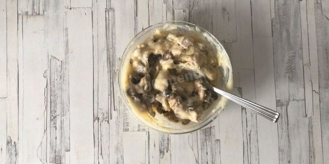 Рецепт классического жульена с курицей и грибами