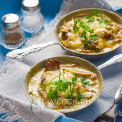 Рецепт Жульена из лисичек