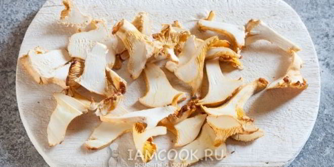 Рецепт жульена из лисичек