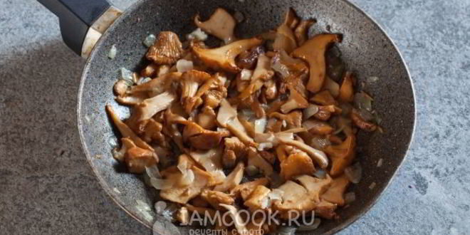 Рецепт жульена из лисичек