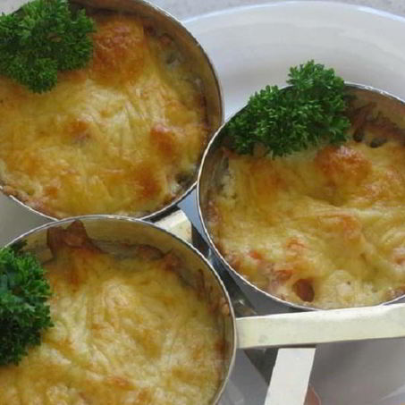 Рецепт Жульена из семги