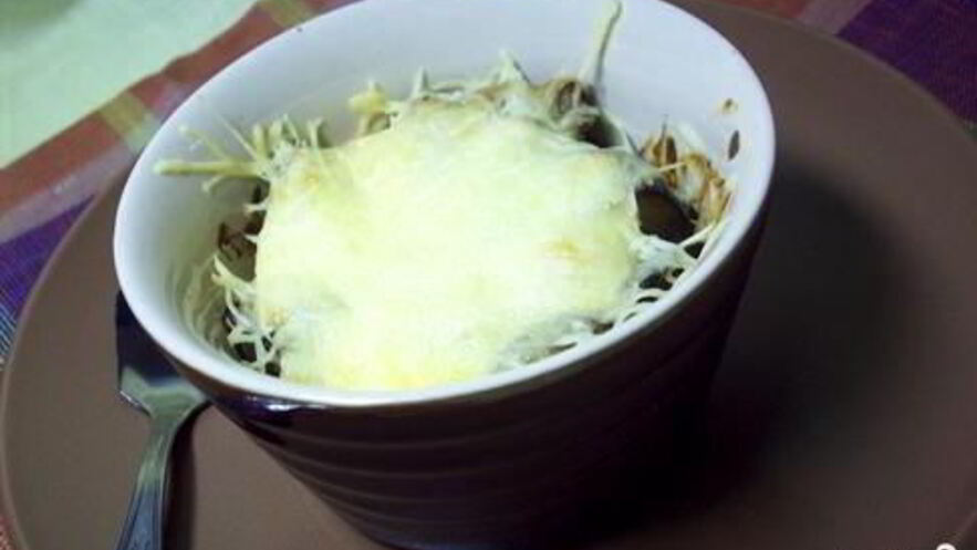 Рецепт жульена с грибами и баклажанами