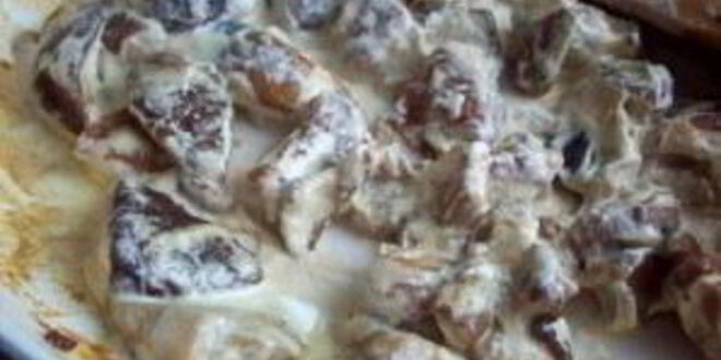 Рецепт жульена с грибами и баклажанами