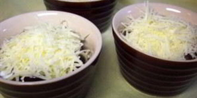 Рецепт жульена с грибами и баклажанами