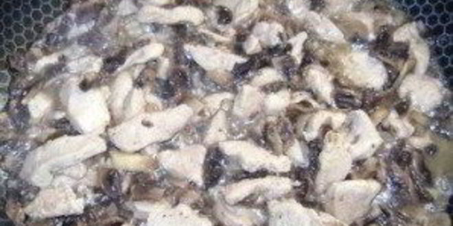 Рецепт жульена с грибами на сковороде