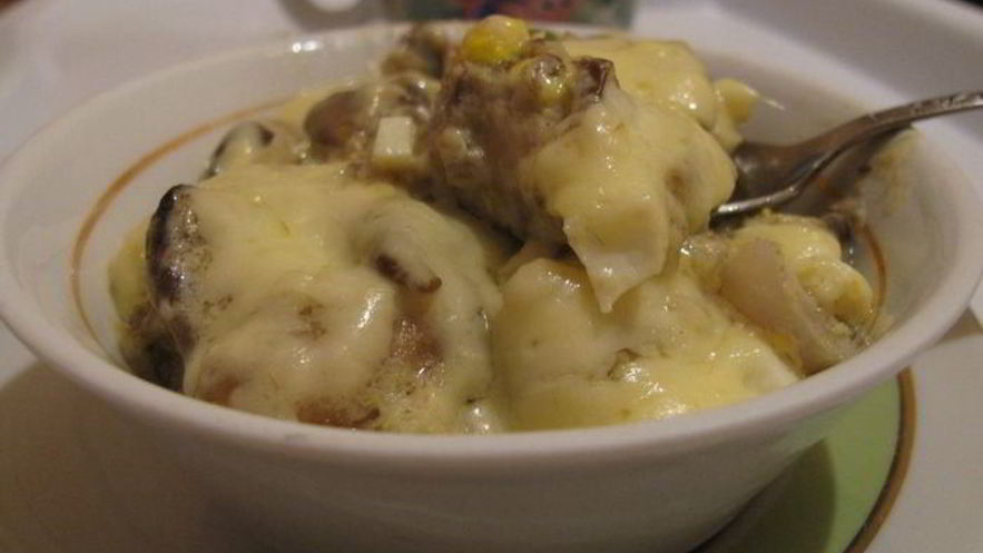 Рецепт жульена с грибами