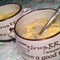 Рецепт Жульена с картошкой курицей и грибами