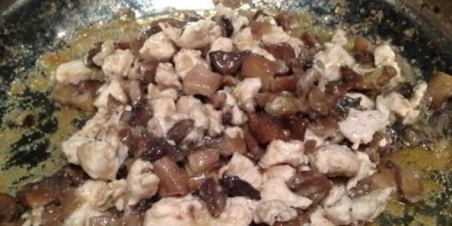 Рецепт жульена с картошкой курицей и грибами