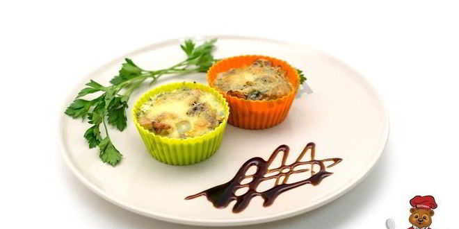 Рецепт жульена с курицей и грибами в духовке