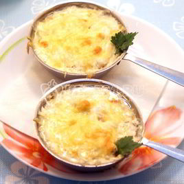 Рецепт Жульена с курицей и грибами