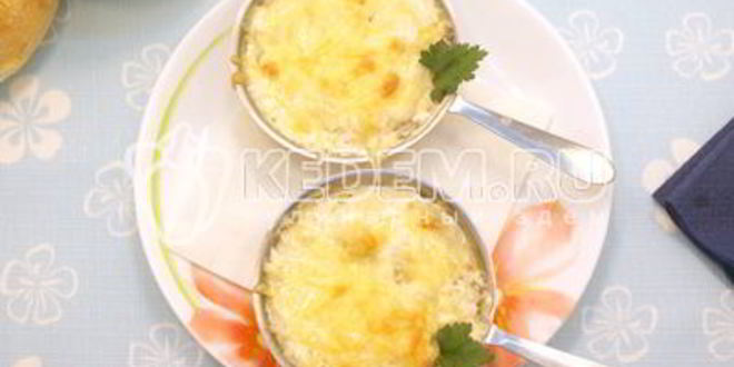 Рецепт жульена с курицей и грибами