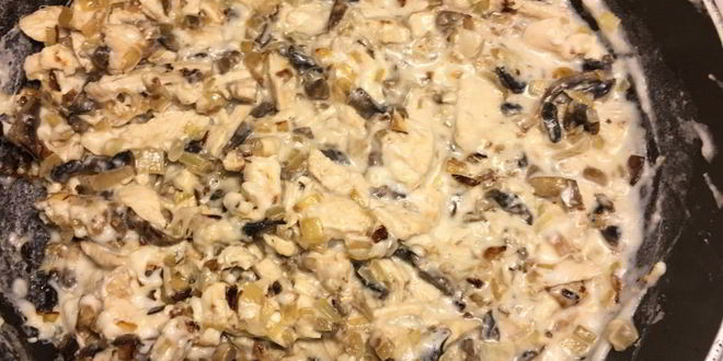 Рецепт жульена в багете