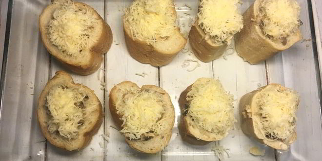 Рецепт жульена в багете