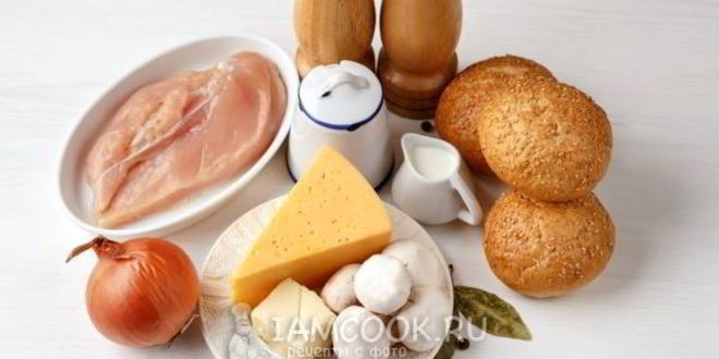 Рецепт жульена в булочках