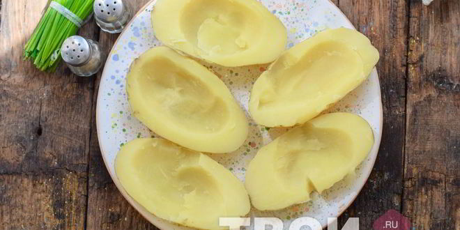 Рецепт жульена в картошке