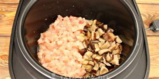 Рецепт жульена в мультиварке