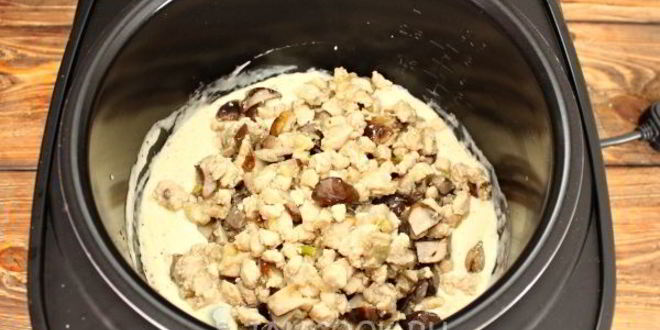 Рецепт жульена в мультиварке