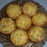 Рецепт Жульена в тарталетках в микроволновке