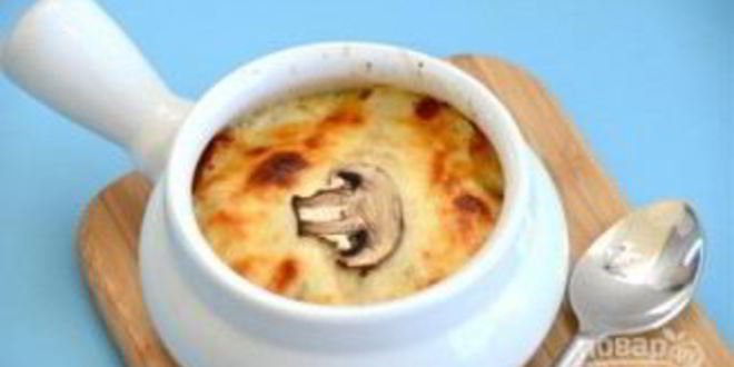 Рецепт жюльена из грибов с курицей