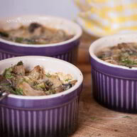 Рецепт Жюльена из индейки и грибов