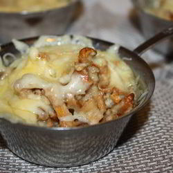 Рецепт Жюльена из лисичек