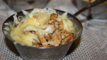 Рецепт Жюльена из лисичек