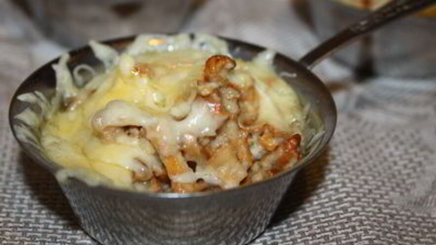 Рецепт жюльена из лисичек