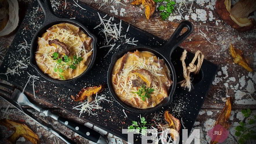 Рецепт жюльена на сковороде