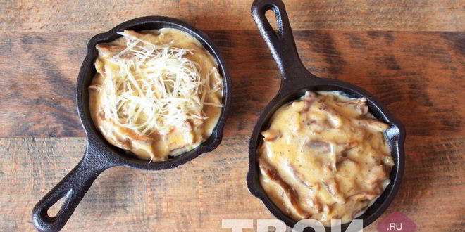 Рецепт жюльена на сковороде