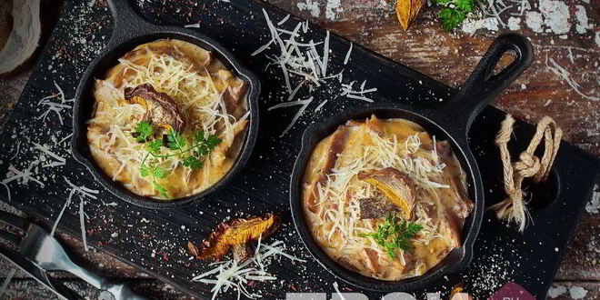 Рецепт жюльена на сковороде