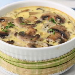 Рецепт Жюльена с шампиньонами в духовке