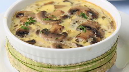 Рецепт Жюльена с шампиньонами в духовке