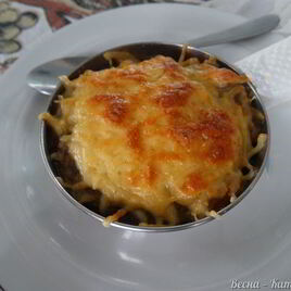 Рецепт Жюльена с тыквой