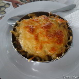 Рецепт Жюльена с тыквой