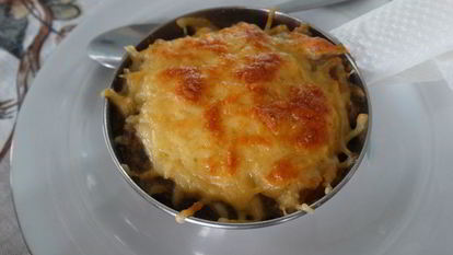 Рецепт Жюльена с тыквой