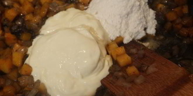 Рецепт жюльена с тыквой