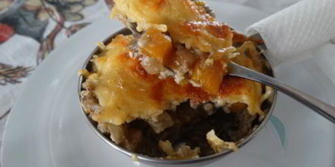 Рецепт жюльена с тыквой