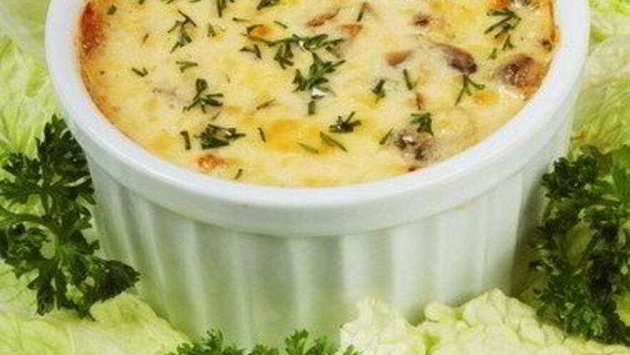 Рецепт жюльена с ветчиной и грибами