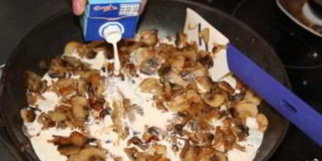 Рецепт жюльена со сливками