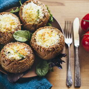 Рецепт Жюльена в хрустящей булочке