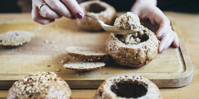 Рецепт жюльена в хрустящей булочке